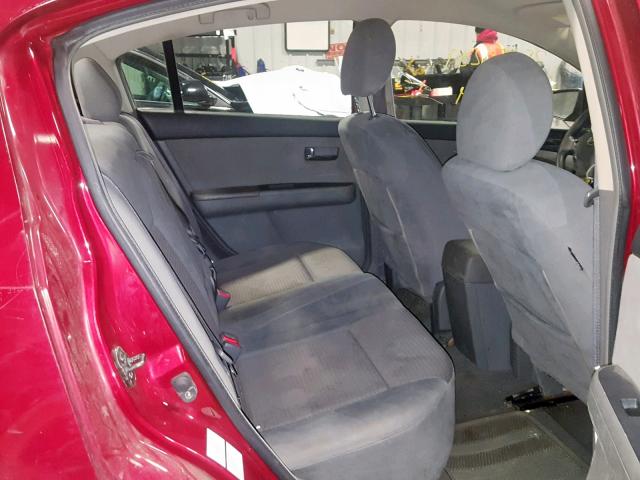 3N1AB61E78L617358 - 2008 NISSAN SENTRA 2.0 RED photo 6