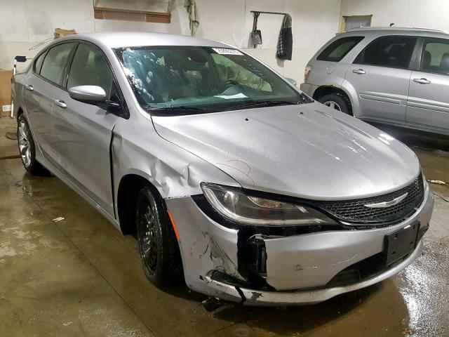 1C3CCCBB6FN649743 - 2015 CHRYSLER 200 S GRAY photo 1