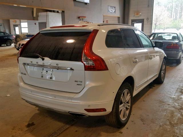 YV4902RKXG2777515 - 2016 VOLVO XC60 T6 WHITE photo 4