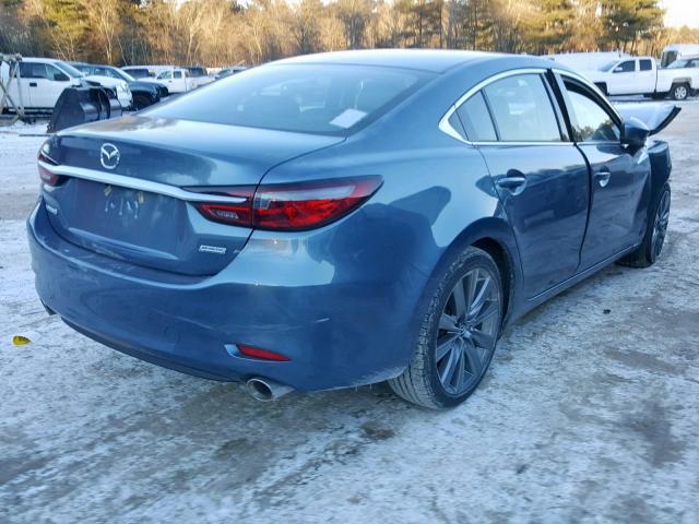 JM1GL1VM4J1313247 - 2018 MAZDA 6 TOURING BLUE photo 4