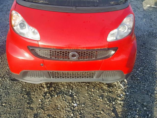 WMEEJ3BA6DK618610 - 2013 SMART FORTWO PUR RED photo 7