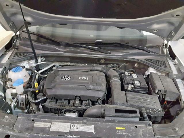 1VWAT7A35FC103397 - 2015 VOLKSWAGEN PASSAT S SILVER photo 7