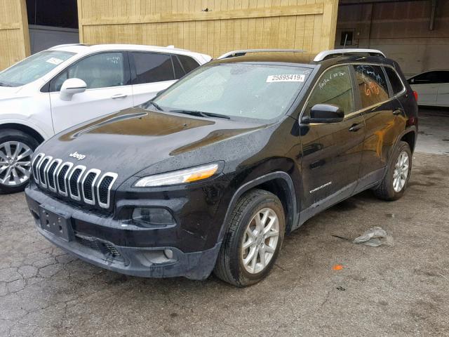 1C4PJLCS3HW549484 - 2017 JEEP CHEROKEE L BLACK photo 2