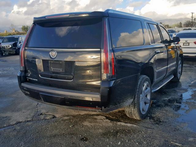 1GYS3HKJ8FR182811 - 2015 CADILLAC ESCALADE E BLACK photo 4