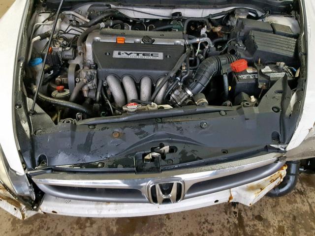 1HGCM56717A154158 - 2007 HONDA ACCORD EX WHITE photo 7