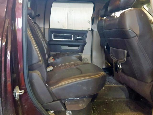 3C63D3FL1CG189933 - 2012 DODGE RAM 3500 L MAROON photo 6