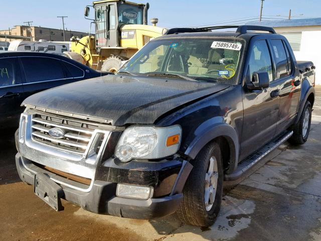 1FMEU31E88UB02409 - 2008 FORD EXPLORER S BLACK photo 2