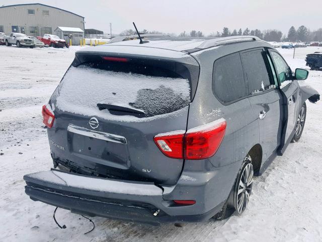 5N1DR2MN3HC646874 - 2017 NISSAN PATHFINDER GRAY photo 4