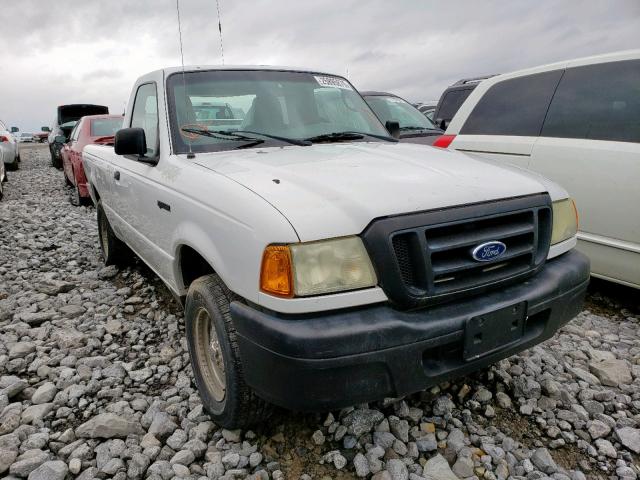 1FTYR10D94PA60342 - 2004 FORD RANGER WHITE photo 1