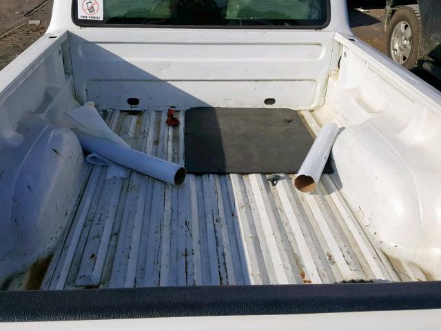 1FTYR10D94PA60342 - 2004 FORD RANGER WHITE photo 6