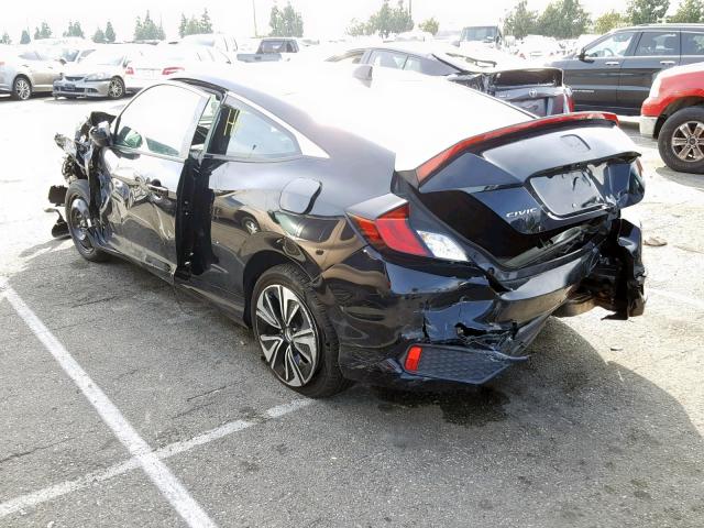 2HGFC3B71HH355006 - 2017 HONDA CIVIC EXL BLACK photo 3