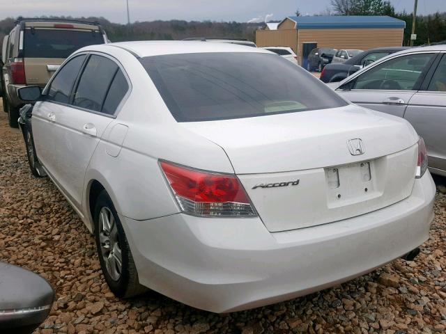 JHMCP26449C016923 - 2009 HONDA ACCORD LXP WHITE photo 3