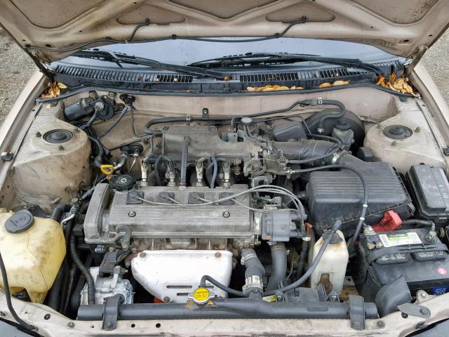 1NXBB02E8TZ433683 - 1996 TOYOTA COROLLA DX GOLD photo 7