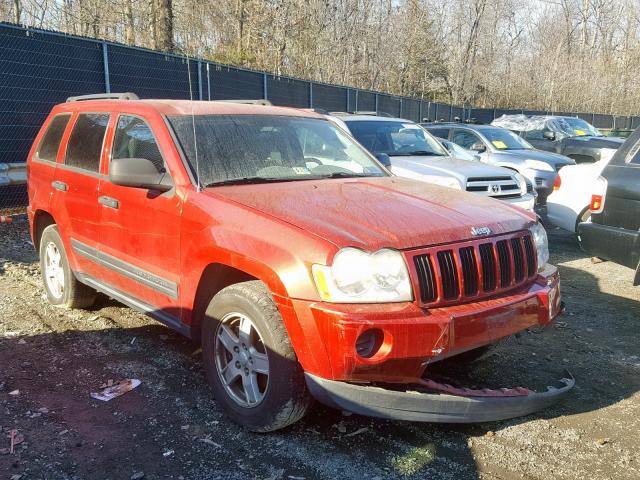 1J4GR48K86C261010 - 2006 JEEP GRAND CHER RED photo 1