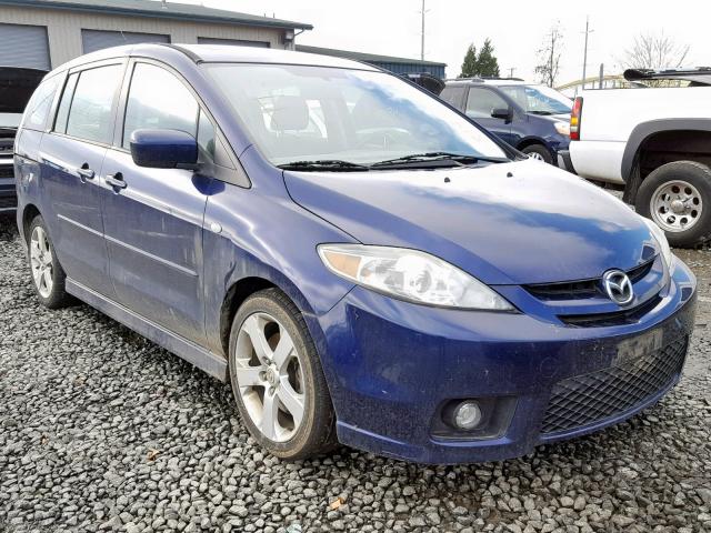 JM1CR293870135927 - 2007 MAZDA 5 BLUE photo 1