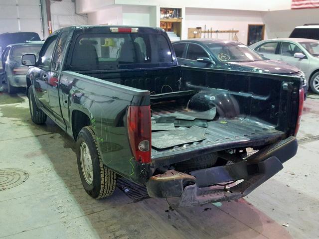 1GCCS199678128432 - 2007 CHEVROLET COLORADO BLACK photo 3