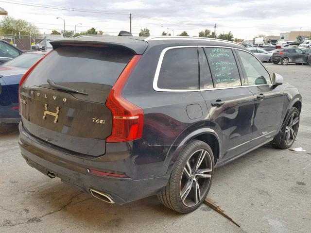 YV4A22PM9H1145690 - 2017 VOLVO XC90 T6 BLACK photo 4