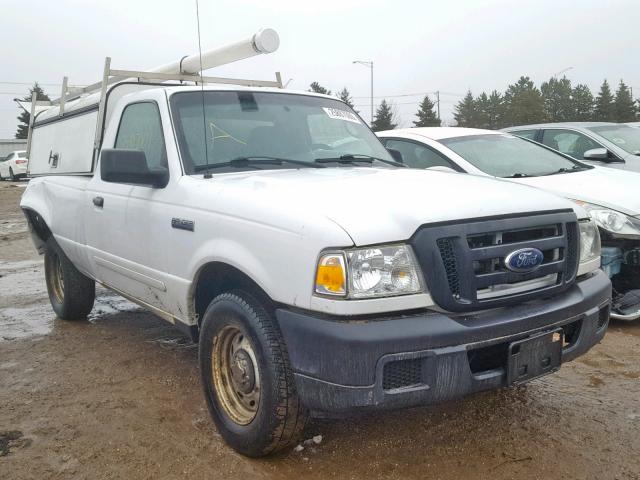 1FTYR10U06PA40564 - 2006 FORD RANGER WHITE photo 1