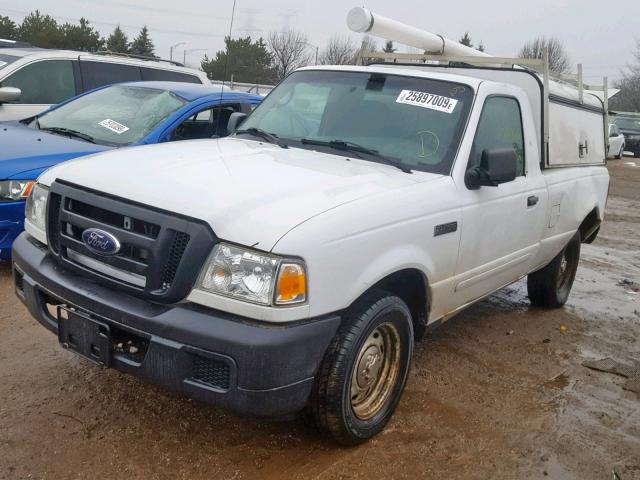 1FTYR10U06PA40564 - 2006 FORD RANGER WHITE photo 2