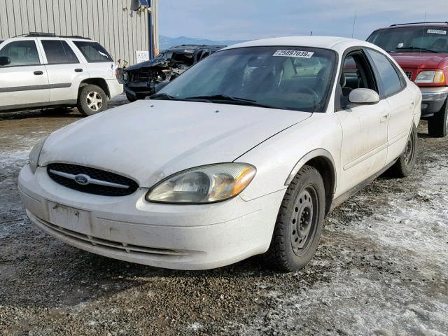 1FAFP55U53G262340 - 2003 FORD TAURUS SES WHITE photo 2