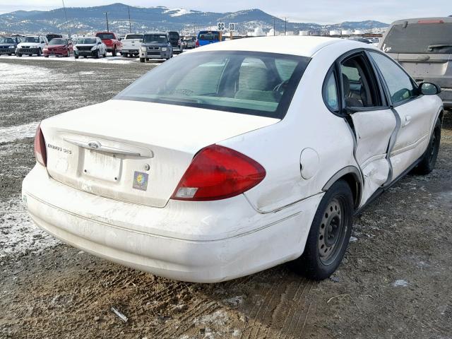 1FAFP55U53G262340 - 2003 FORD TAURUS SES WHITE photo 4