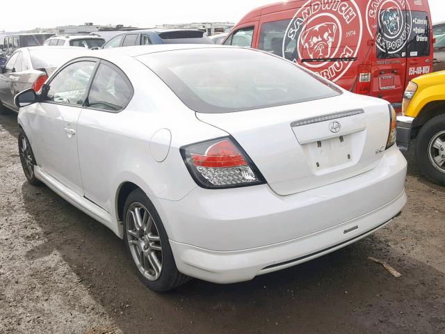 JTKDE177970203273 - 2007 TOYOTA SCION TC 白色 照片 3