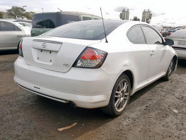 JTKDE177970203273 - 2007 TOYOTA SCION TC 白色 照片 4
