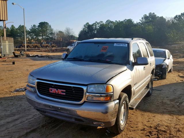 1GKEC13V24J174814 - 2004 GMC YUKON SILVER photo 2