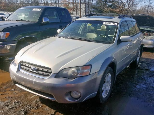 4S4BP62C456335230 - 2005 SUBARU LEGACY OUT GOLD photo 2