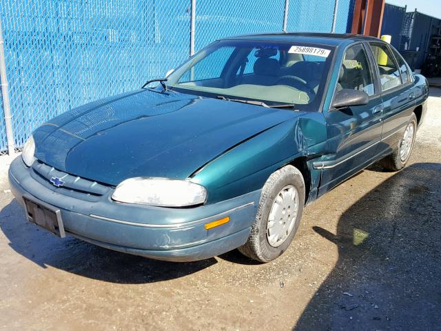 2G1WL52M0X9234808 - 1999 CHEVROLET LUMINA BAS GREEN photo 2