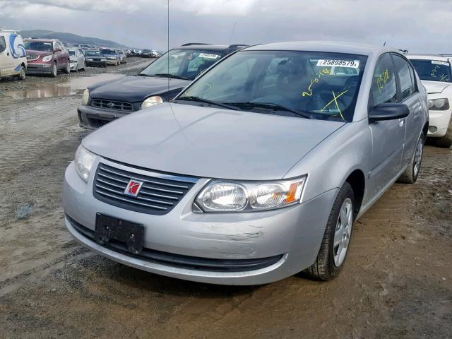 1G8AJ55F57Z115981 - 2007 SATURN ION LEVEL GRAY photo 2