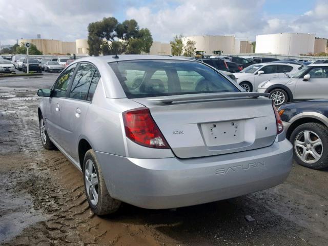 1G8AJ55F57Z115981 - 2007 SATURN ION LEVEL GRAY photo 3