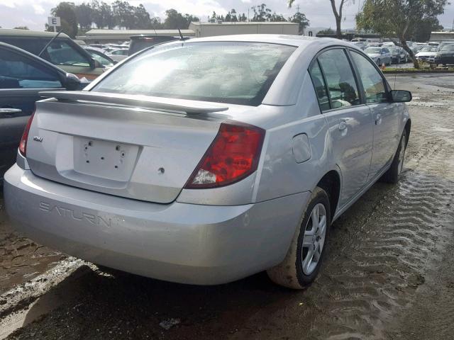 1G8AJ55F57Z115981 - 2007 SATURN ION LEVEL GRAY photo 4