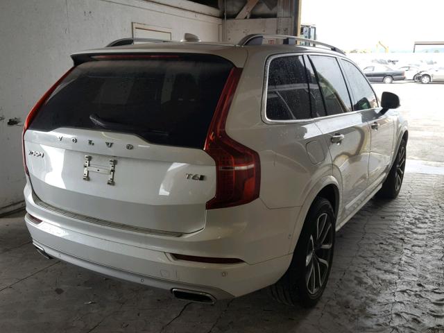 YV4A22PK8G1075306 - 2016 VOLVO XC90 T6 WHITE photo 4