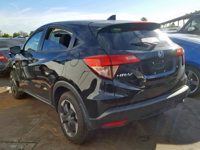 3CZRU5H55JG705831 - 2018 HONDA HR-V EX BLACK photo 3