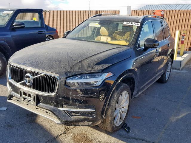 YV4A22PK9G1079932 - 2016 VOLVO XC90 T6 BLACK photo 2