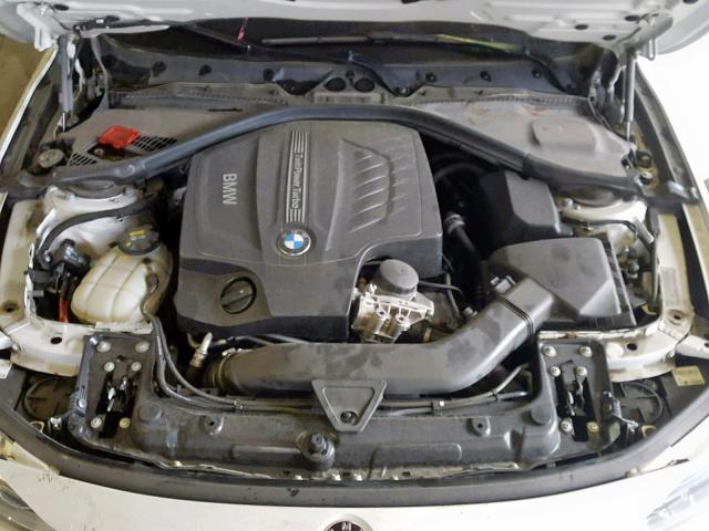 WBA4B1C56FD955344 - 2015 BMW 435 I WHITE photo 7