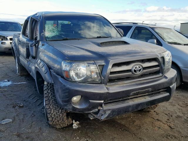 3TMLU4EN7AM043360 - 2010 TOYOTA TACOMA DOU ნაცრისფერი ფოტო 1