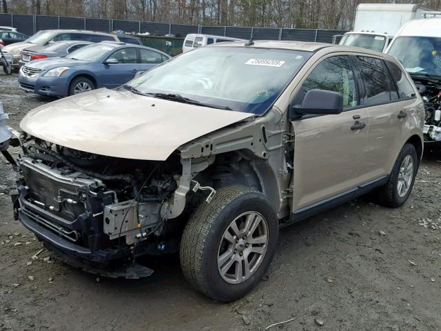 2FMDK36C27BB28159 - 2007 FORD EDGE SE GOLD photo 2