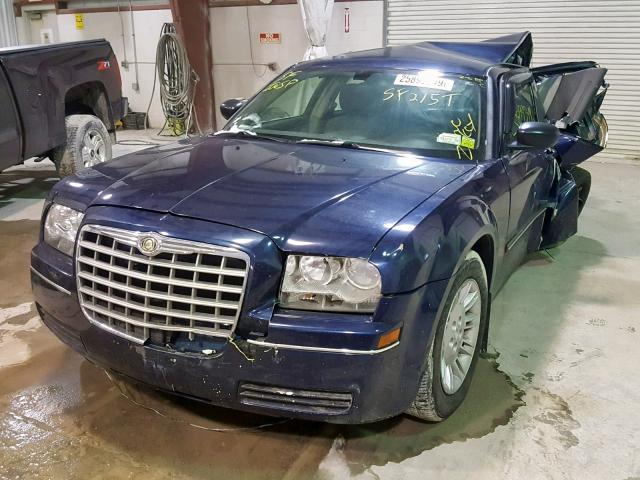 2C3KA43R96H446292 - 2006 CHRYSLER 300 BLUE photo 2