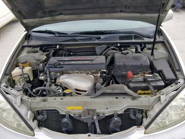 4T1BE32K42U547032 - 2002 TOYOTA CAMRY LE SILVER photo 7