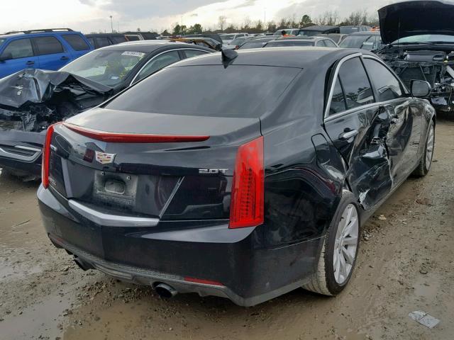 1G6AA5RX6H0161756 - 2017 CADILLAC ATS BLACK photo 4