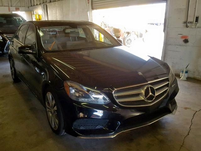 WDDHF5KB0FB138167 - 2015 MERCEDES-BENZ E 350 BLACK photo 1