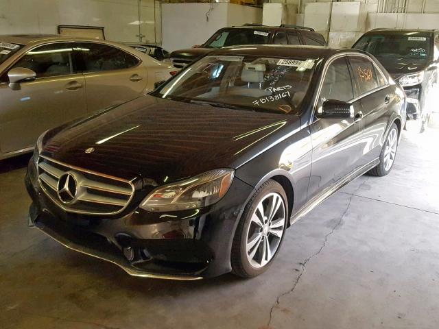 WDDHF5KB0FB138167 - 2015 MERCEDES-BENZ E 350 BLACK photo 2