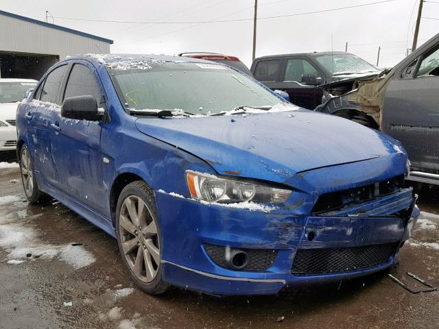 JA3AU86W49U006889 - 2009 MITSUBISHI LANCER GTS BLUE photo 1