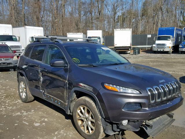 1C4PJMCS3EW138359 - 2014 JEEP CHEROKEE L GRAY photo 1