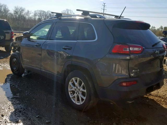 1C4PJMCS3EW138359 - 2014 JEEP CHEROKEE L GRAY photo 3