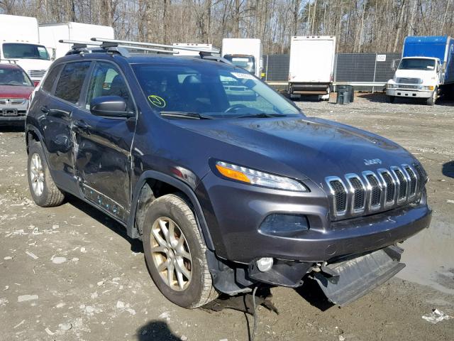 1C4PJMCS3EW138359 - 2014 JEEP CHEROKEE L GRAY photo 9