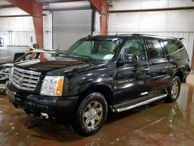 3GYFK66N84G248079 - 2004 CADILLAC ESCALADE E BLACK photo 2