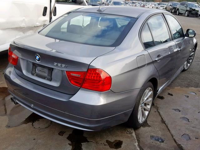 WBAPH5C5XBA443049 - 2011 BMW 328 I SULE GRAY photo 4